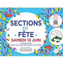 Affiche Sections en Fête - Loisirs & Culture Doussard