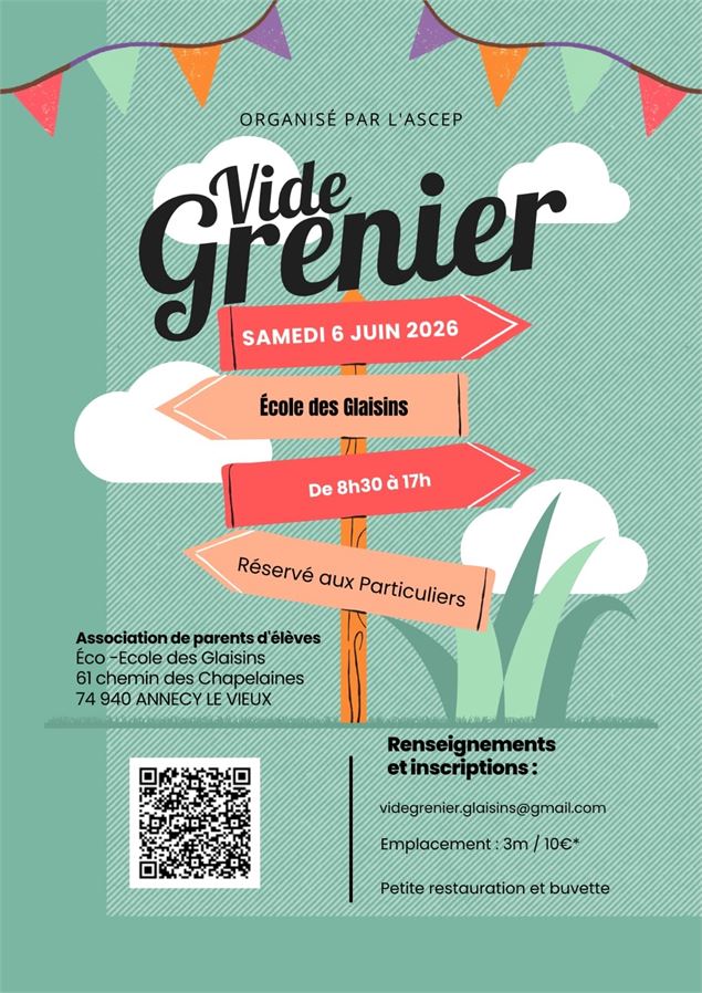 Vide grenier de l'Ascep des Glaisins_Annecy - ASCEP des Glaisins