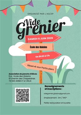 Vide grenier de l'Ascep des Glaisins_Annecy - ASCEP des Glaisins