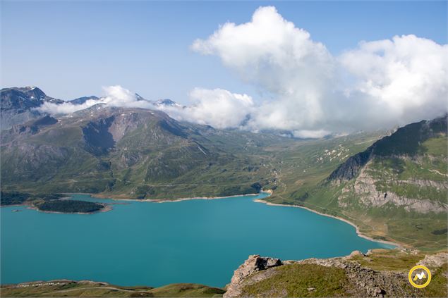 Vue sur le lac du Mont Cenis - LVO