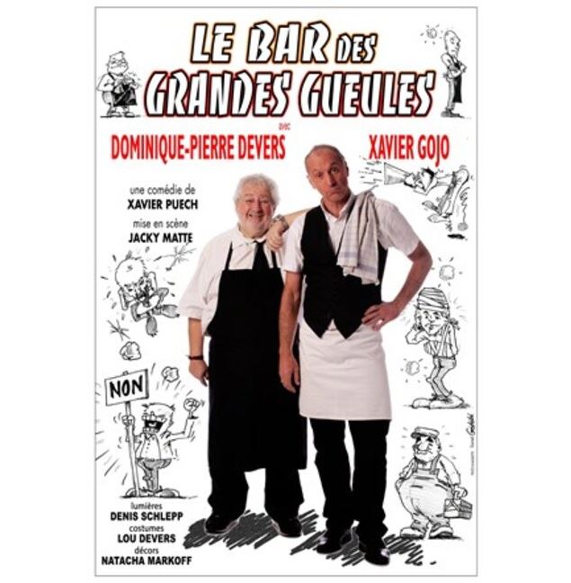 Affiche_Au bar des grandes gueules - ©Les Arts dans l_R_Péronnas