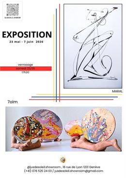 Vernissage de l'exposition de Maral et 7OlM حلم - DR