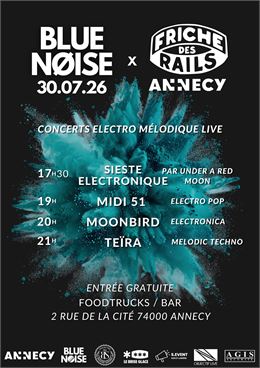 Concert : Blue Noise - Friche des Rails_Annecy - blue noise
