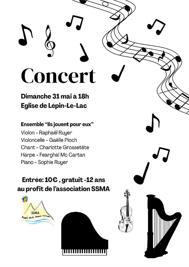 Concert solidaire_Lépin-le-Lac - SSMA