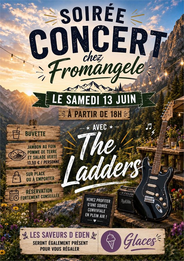 Soirée concert chez From'Angèle_Les Échelles - Angélique Pons
