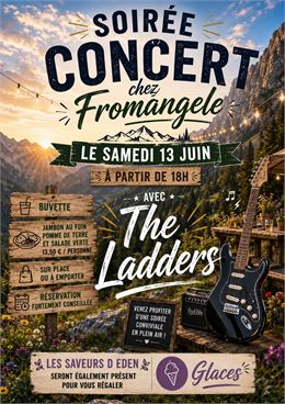 Soirée concert chez From'Angèle_Les Échelles - Angélique Pons