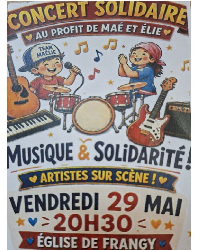 Concert solidaire - Team Maélie