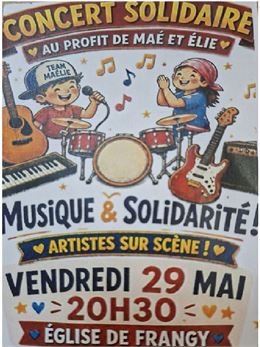 Concert solidaire - Team Maélie