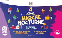 Marché nocturne - Mairie de Chambéry