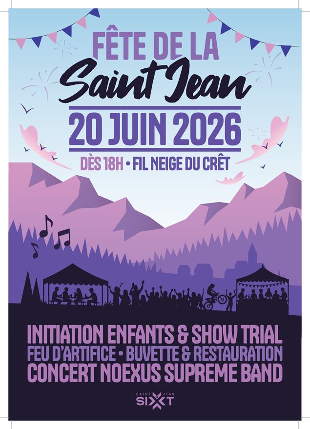 des montagnes avec des gens qui dansent - Comité de la Saint Jean