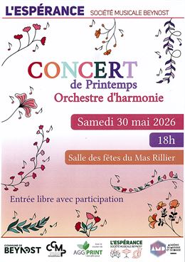 Concert de Printemps - l'association L'Espérance de Beynost