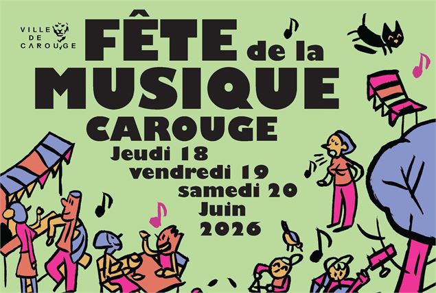 FÊTE DE LA MUSIQUE CAROUGE - DR
