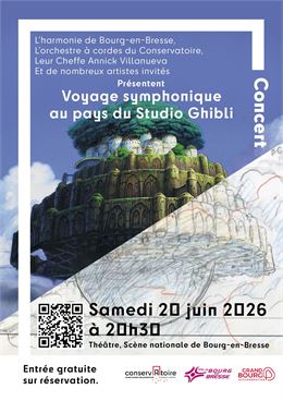 Voyage symphonique au pays du Studio Ghibli - @harmoniedeBourg