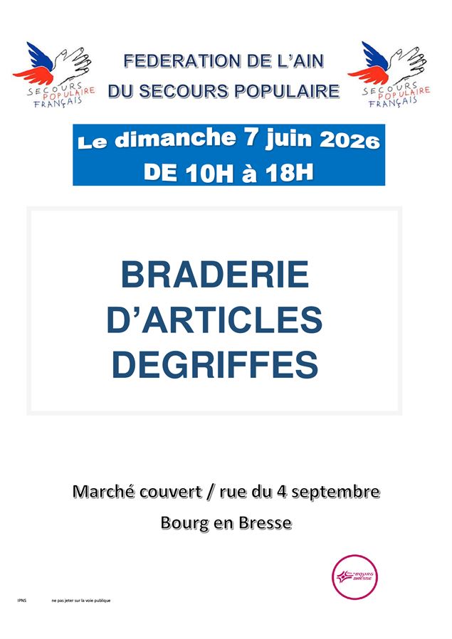 Braderie d'été - SPF 01