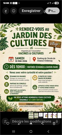 Échange des graines