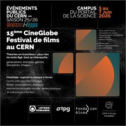 CineGlobe 2026 - CERN