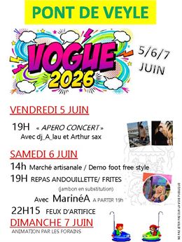 Vogue de Pont-de-Veyle et apéro concert
