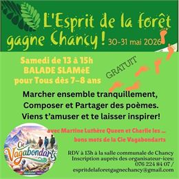 Balade slamée à Chancy - CC