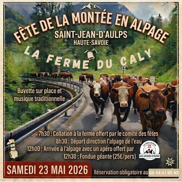 Emmontagnée : fête de la montée en alpage_Saint-Jean-d'Aulps