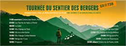 Projection du film : La tournée du Sentier des bergers - GR®738_Val-d'Arc