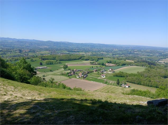 Vue depuis le décollage en parapentes - SMAPS