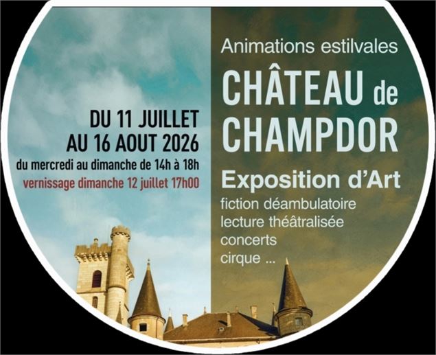 Affiche - Château de Champdor