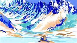 Exposition "Les cinq lacs" : Illustrations de Mona Leu-Leu_Bourg-Saint-Maurice - Mona Leu-Leu