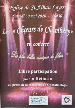Concert - Les Chœurs de Chambéry_Saint-Alban-Leysse - Jean-Claude Davoine