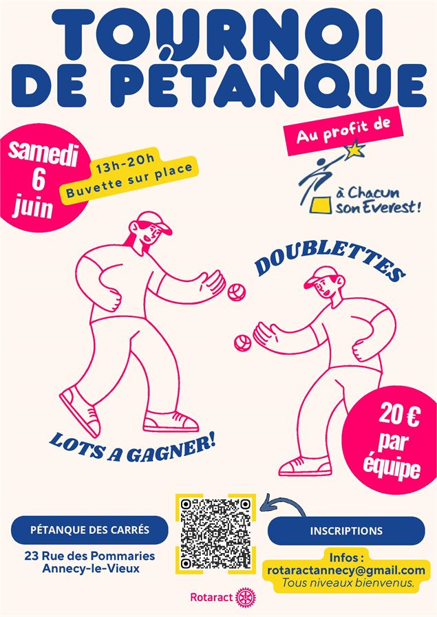 Tournoi de pétanque caritatif_Annecy