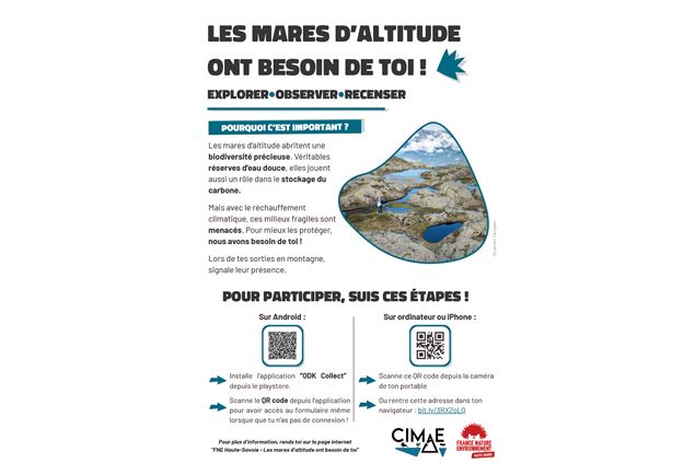 Journée d'échange : les mares d'altitude_Dingy-Saint-Clair - FNE