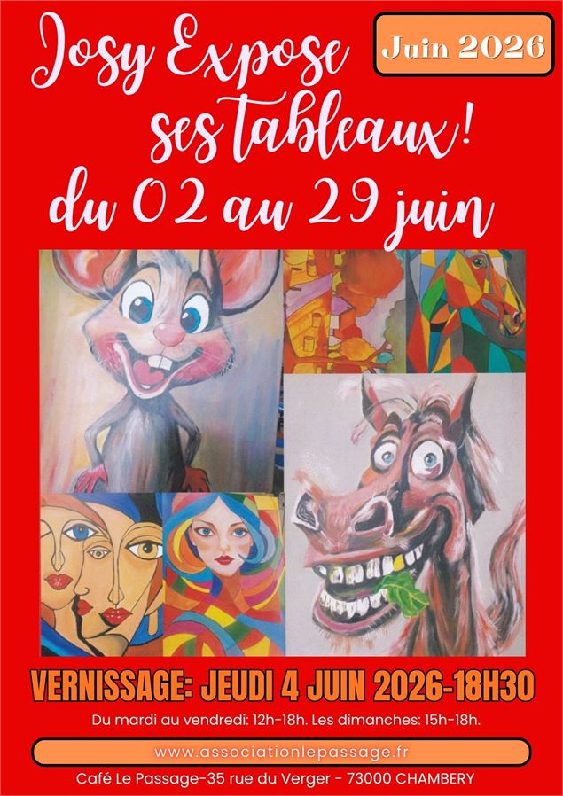 Exposition artistique - Josy Matrod