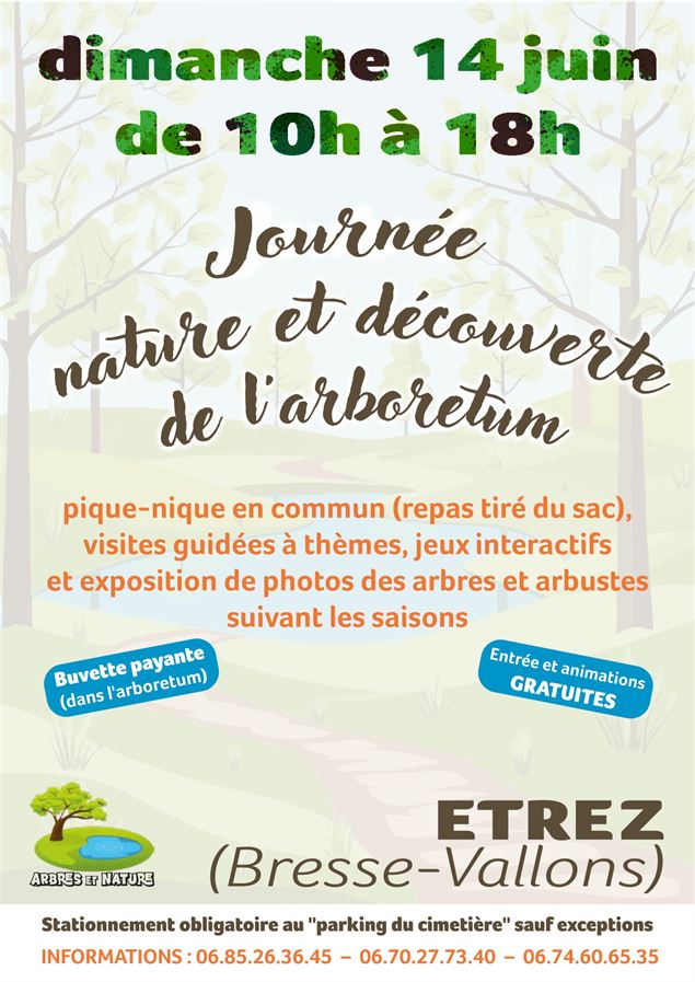 Journée Nature et découverte de l'arboretum_Bresse Vallons - Association Arbres et Nature