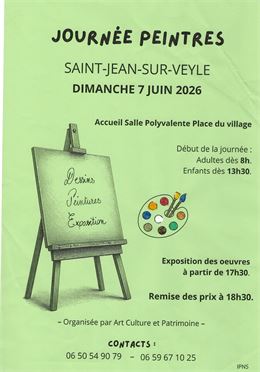 Affiche journée peintres - ACP