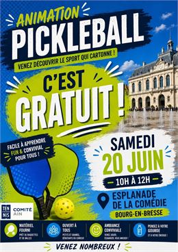 Découverte du Pickleball - création comité