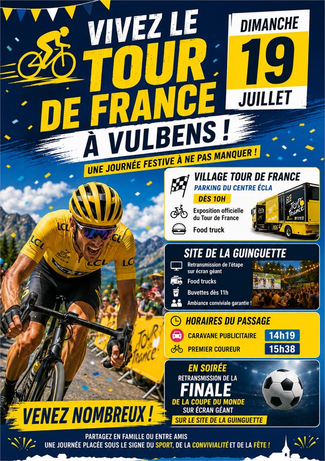 Le Tour de France passe à Vulbens_Vulbens - Mairie Vulbens