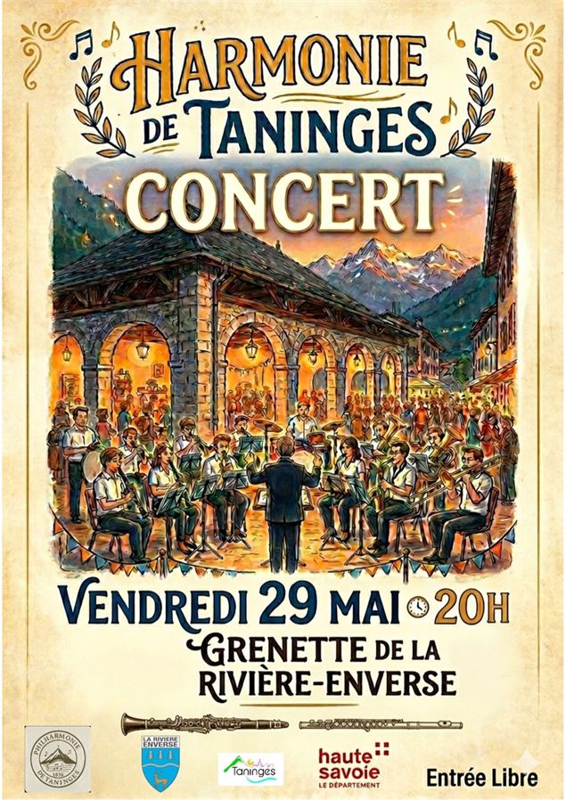 Concert Harmonie de Taninges_La Rivière-Enverse - Harmonie de Taninges