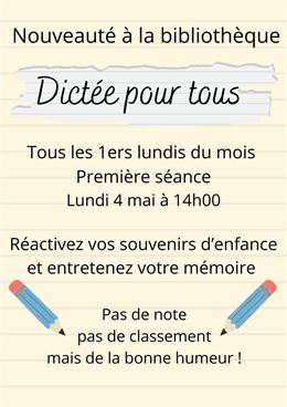 La Dictée pour tous_Crottet - Bibliothèque de Crottet