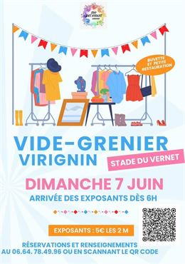 Vide grenier_Virignin - Sou des Ecoles de Virignin