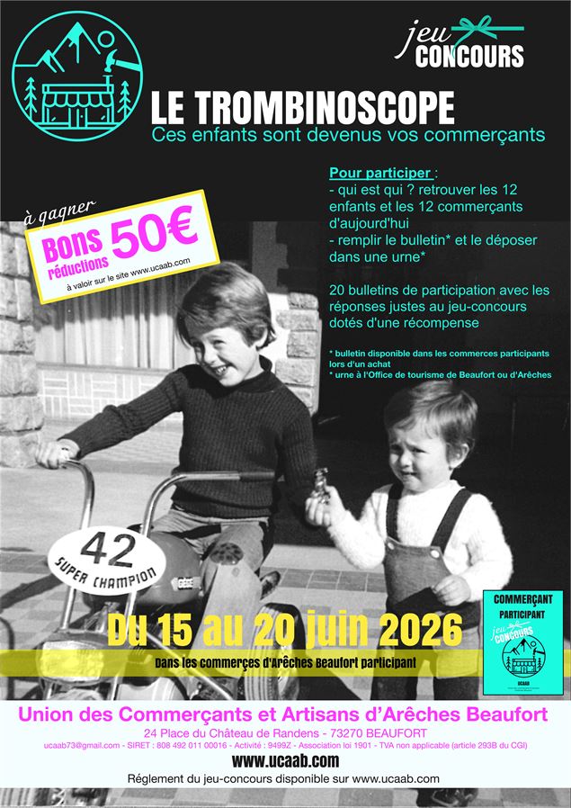 affiche du jeu concours - UCAAB