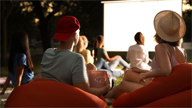 ciné plein air - canva