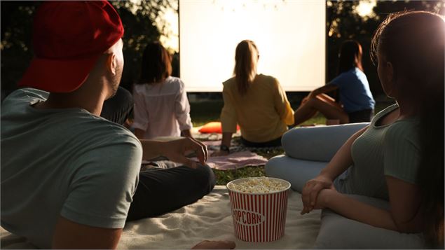 ciné plein air - canva