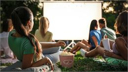 ciné plein air - canva