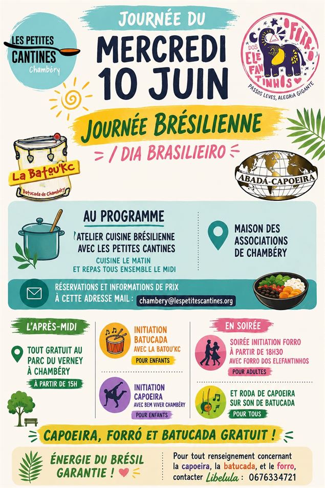 Journée brésilienne à Chambéry - Bem Viver