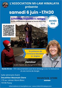 Projection "Jungwa l'équilibre rompu"_Passy