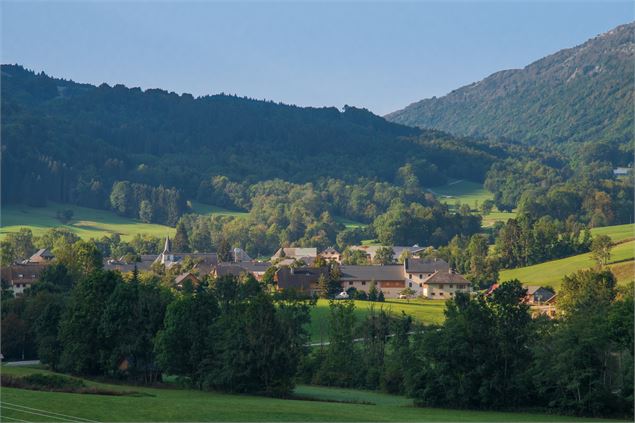 le village d'Aillon-le-Jeune - Christine Haas - GCAT
