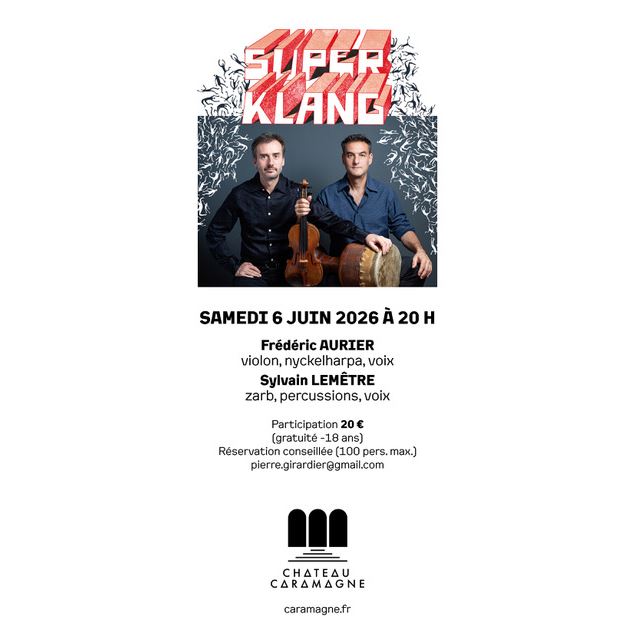 SUPERKLANG concert à Caramagne - Frédérique Plas  