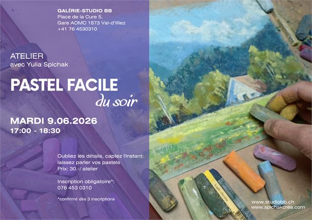 Pastel facile du soir