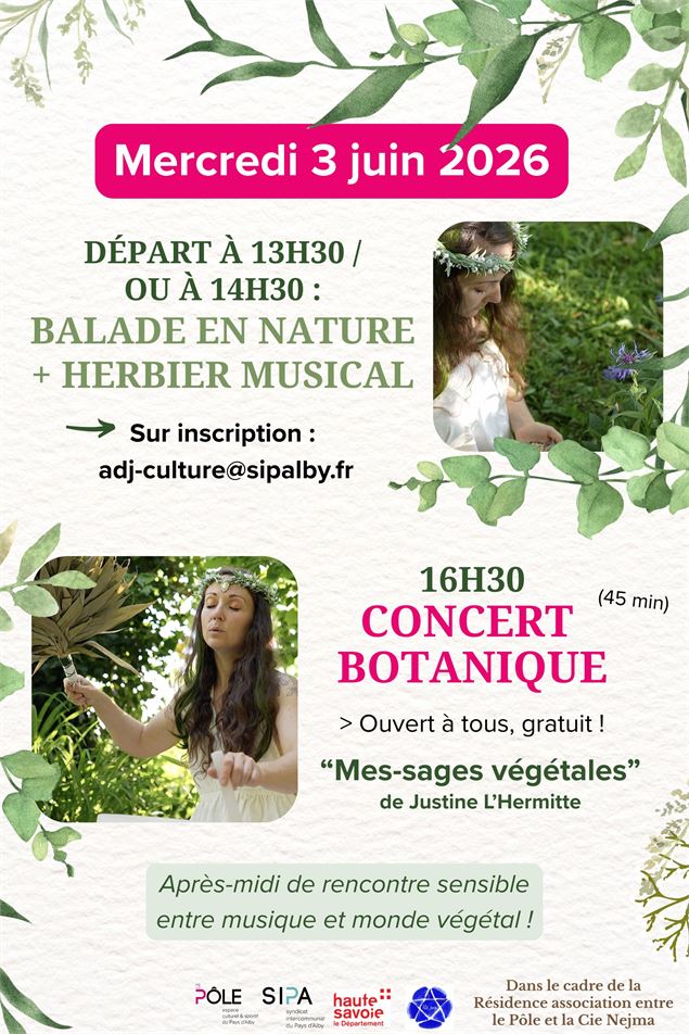 Après-midi musique et nature !_Alby-sur-Chéran - Le Pôle d'Alby