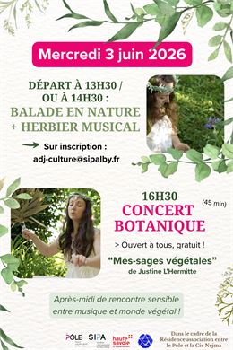 Après-midi musique et nature !_Alby-sur-Chéran - Le Pôle d'Alby