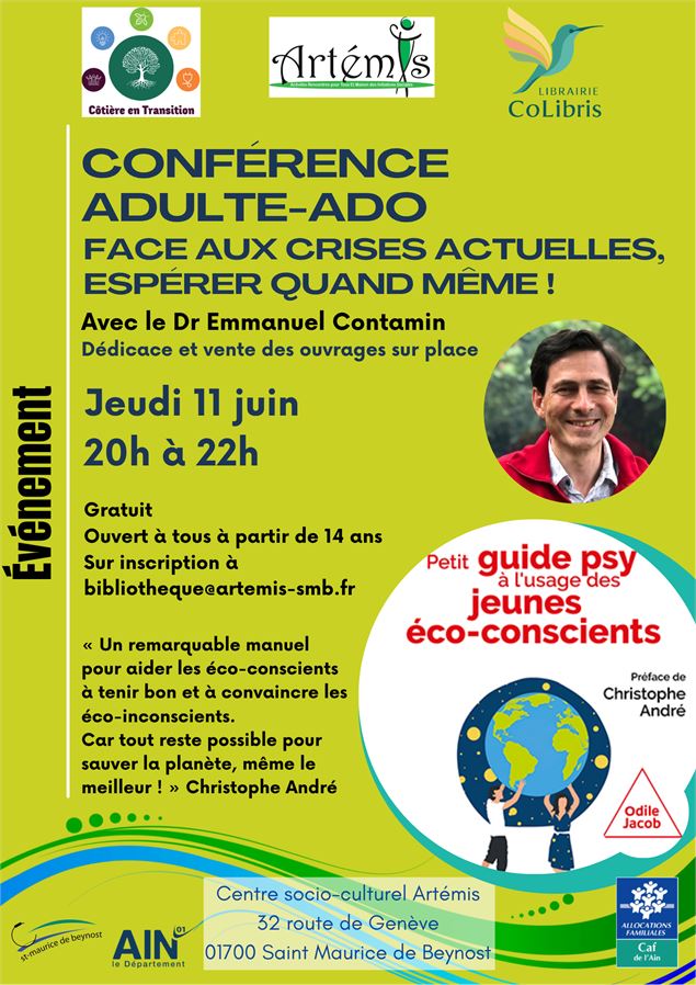 Conférence Adulte-Ado - Artemis et Côtière en Transition